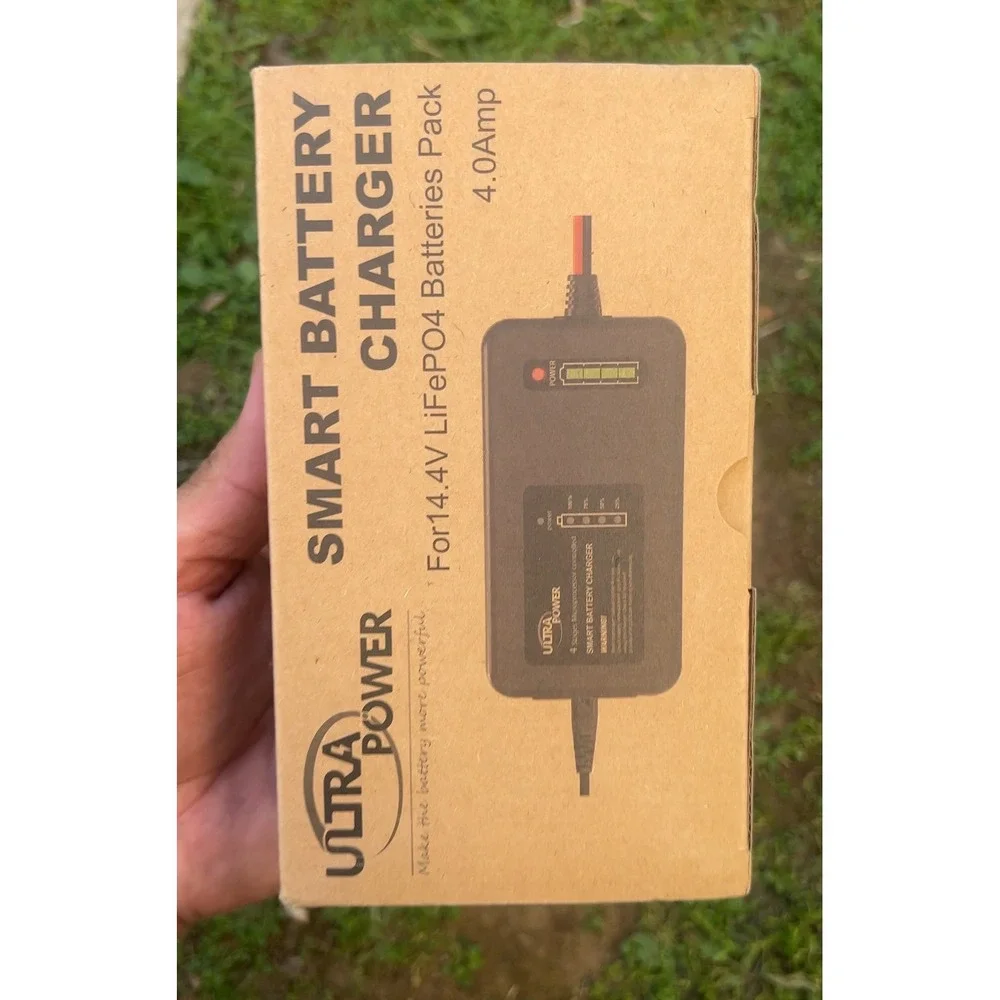 Ultra Power Smart Battery Charger 14.4V LiFePO4‎ 4.0 Amp